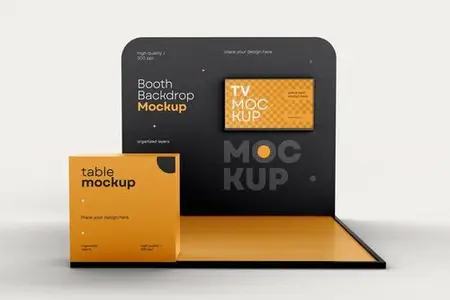 Exhibition Stand Mockup