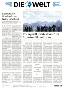 Die Welt - 18 Juni 2025