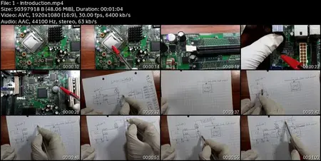Computer motherboard repairing crash course for beginners