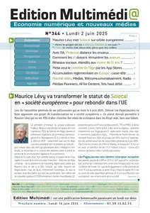 Edition Multimédi@ N.344 - 2 Juin 2025
