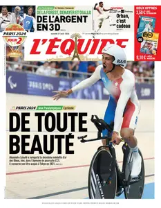 L’equipe du Samedi 31 Août 2024