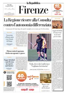 la Repubblica Firenze - 22 Agosto 2024