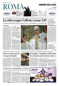 Corriere della Sera Roma - 10 Maggio 2025