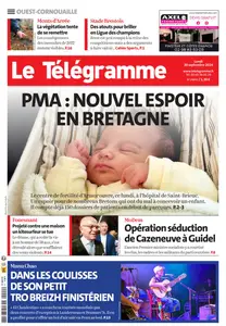 Le Télégramme Ouest Cornouaille - 30 Septembre 2024