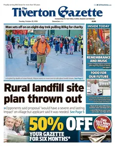 Tiverton Gazette - 29 October 2024