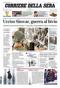 Corriere della Sera - 18 Ottobre 2024