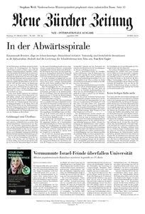 Neue Zürcher Zeitung International - 19 Oktober 2024