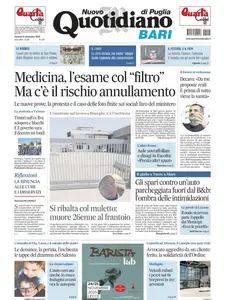 Quotidiano di Puglia Bari - 21 Novembre 2025