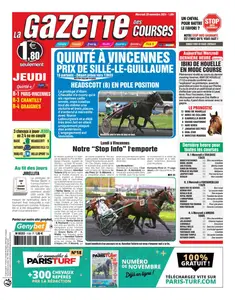 La Gazette des Courses - 20 Novembre 2024