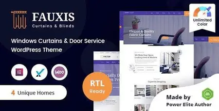 EE - Themeforest - Fauxis - Windows Curtains WordPress Theme + RTL 31393169 v2.0.0