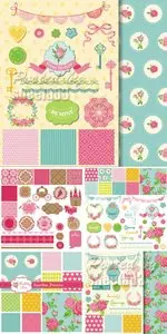 Wedding Design Elements Vector 3
