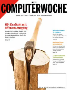 Computerwoche Magazin No 32-33 vom 03 August 2015