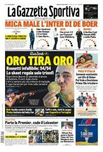 La Gazzetta dello Sport con edizioni locali - 14 Agosto 2016