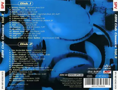 VA - EBM Club Classics: Volume 3 (2001) 2CD
