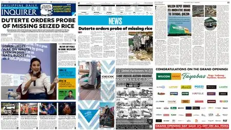 Philippine Daily Inquirer – October 05, 2018