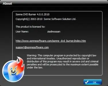 Sonne DVD Burner v4.0.0.2010