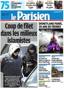 Le Parisien + Cahier Paris du Samedi 31 Mars 2012