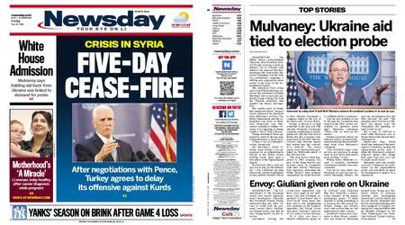 Newsday – October 18, 2019