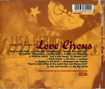 Lisa Germano - Excerpts From A Love Circus (1996) [Re-Up]