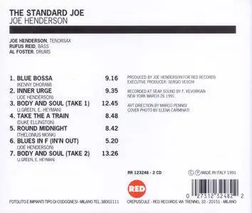 Joe Henderson - The Standard Joe (1992)