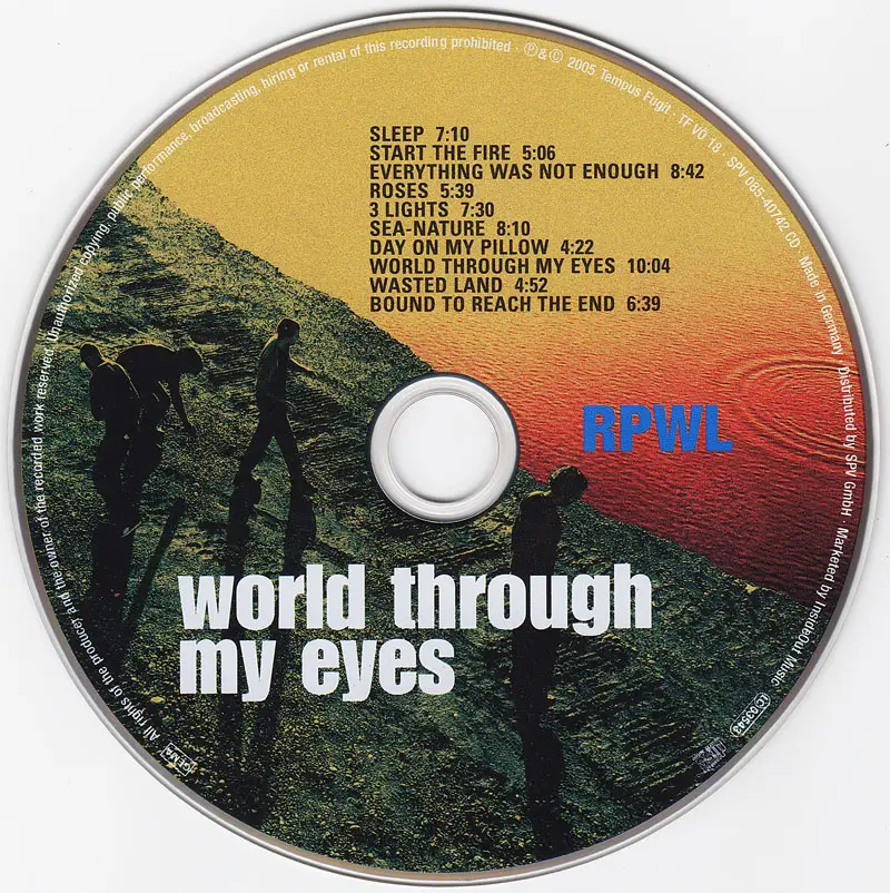 Through worlds. RPWL – World through my Eyes. RPWL (Germany). World through my Eyes (2005). RPWL Plays Pink Floyd RPWL. RPWL - wanted (2014).