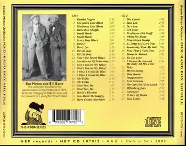 Bennie Moten - Band Box Shuffle (1929-1932) (2CD) (2000)