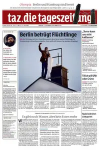 Tageszeitung TAZ vom 02 September 2014