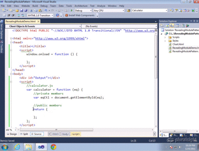 PluralSight - Structuring javascript Code in HTML5 Apllications
