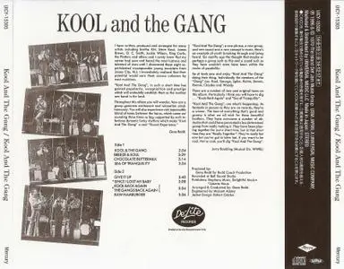 Kool And The Gang - Kool And The Gang (1970) [2014, Japan]