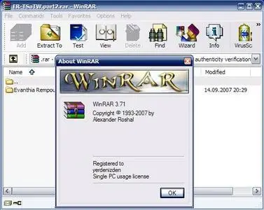 Portable Winrar 3.71 Final