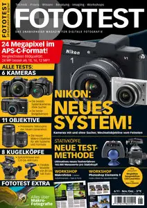 Fototest Magazin November - Dezember No 06 2011