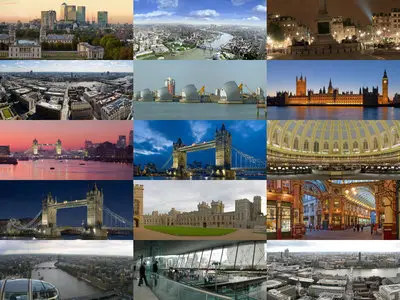 London Panoramas (Panoramic Skylines & Panoramic Images)