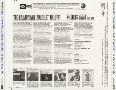 The Cannonball Adderley Quintet - 74 Miles Away/Walk Tall (1967) [Remastered 2011]