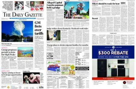 The Daily Gazette – June 30, 2018