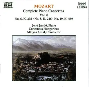 Mozart - Complete Piano Concertos (Jeno Jando, Concentus Hungaricus): 11 CD Box Set (2001)