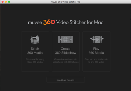 muvee 360 Video Stitcher Pro 2.0.1 (245) macOS