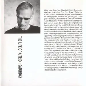 Paul Bley, Jimmy Giuffre, Steve Swallow - The Life of a Trio, Saturday (1989) {Owl--Universal 0147312 rel 2001}