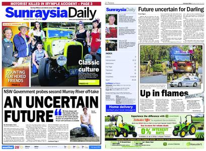 Sunraysia Daily – October 29, 2018