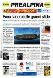 La Prealpina - 10 Gennaio 2020