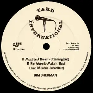 Bim Sherman, Horace Andy, U.Black - In A Rub-A-Dub Style (Yard Intl. 1982) 24-bit/96kHz Vinyl Rip