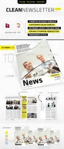 GraphicRiver October - December Clean Newsletter V4