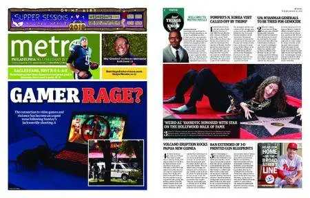Metro Philadelphia – August 28, 2018