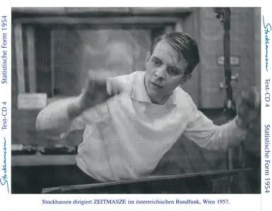 Karlheinz Stockhausen - Text-CD 4 - Statistische Form 1954 & Zeitmasze 1955-56 (2007) {Stockhausen-Verlag}