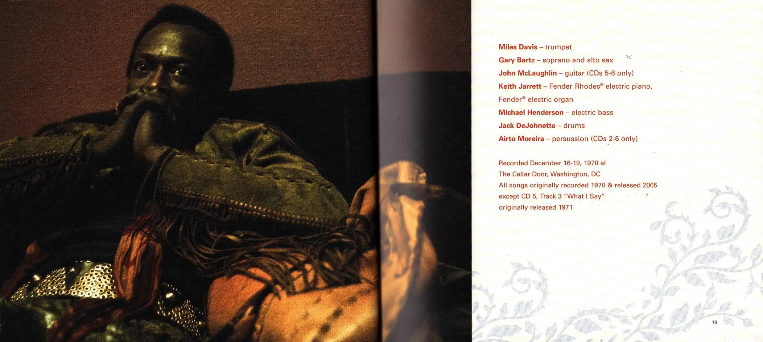 Miles Davis The Cellar Door Sessions 1970 (2005) {6CD Columbia C6K