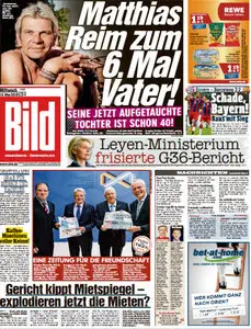 Bild Zeitung vom 13 Mai 2015