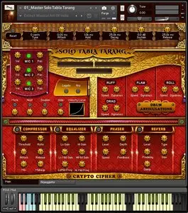 Crypto Cipher Tabla Tarang KONTAKT