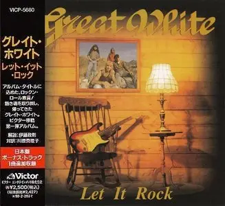 Great White - Let It Rock (1996) [1st Japan Press] RE-UPPED