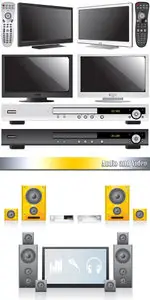 Stock Vector – Audio and Video