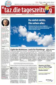Tageszeitung TAZ vom 21 Juni 2012
