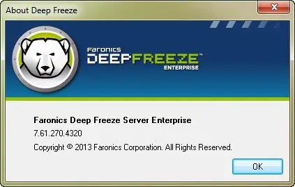 Deep Freeze Server Enterprise 7.61.270.4320